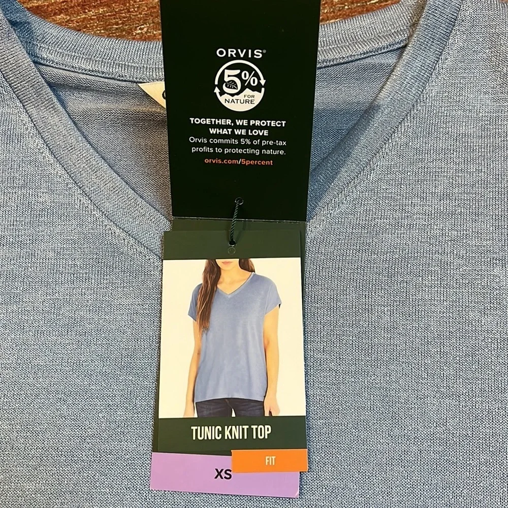 Orvis Tunic Knit Top NWT - Picture 6 of 9